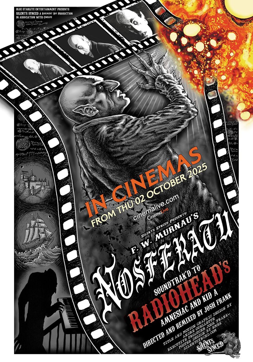 Radiohead X Nosferatu: A Symphony of Horror official poster