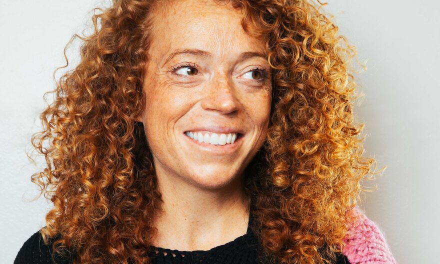 A portrait of Michelle Wolf