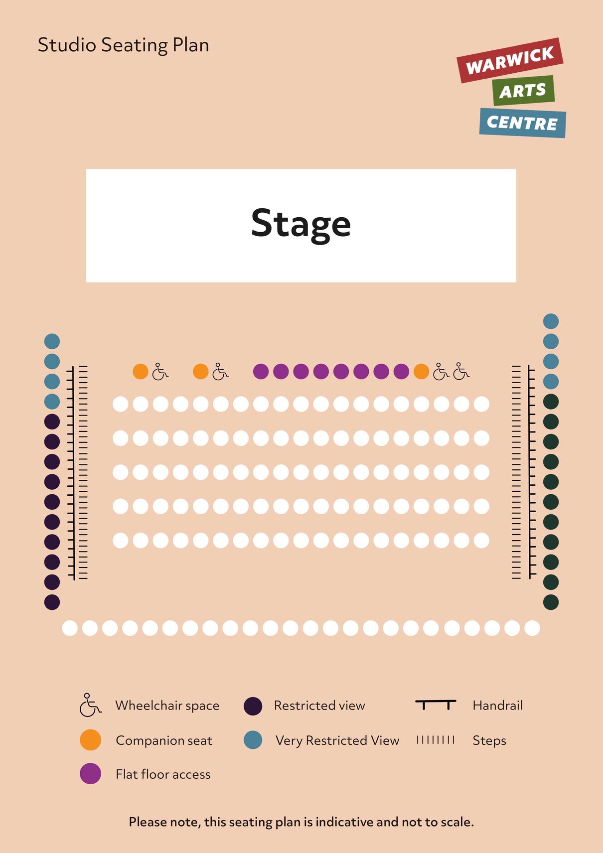 Seating Plan of Studio