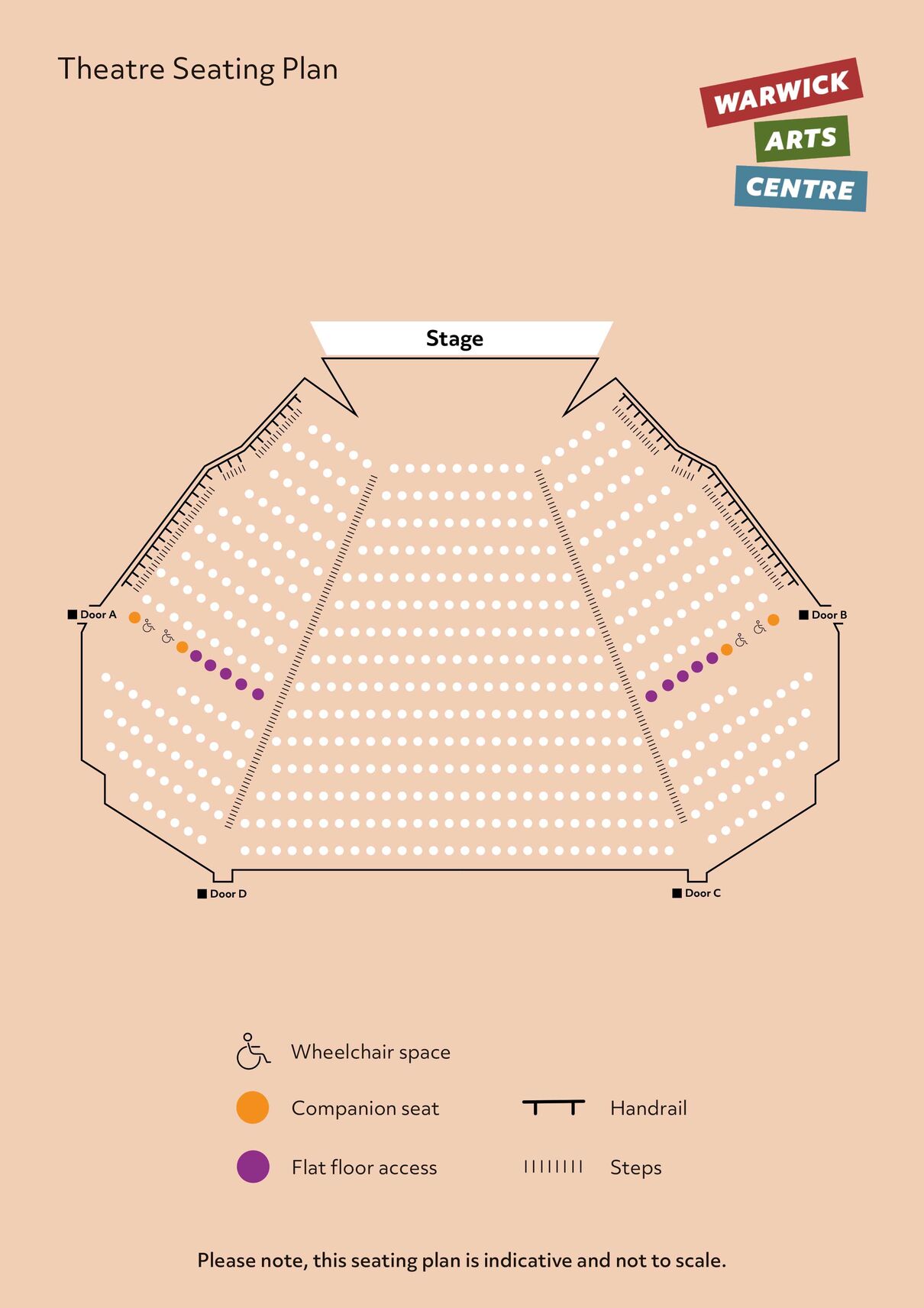 Seating plan of Theatre