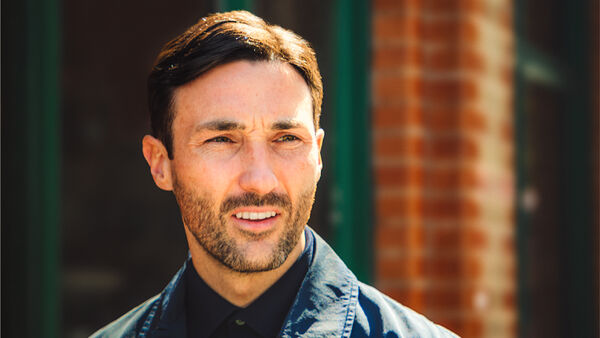 Close up image of Josh James