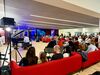 Audience watching open mic at Warwick Arts Centre