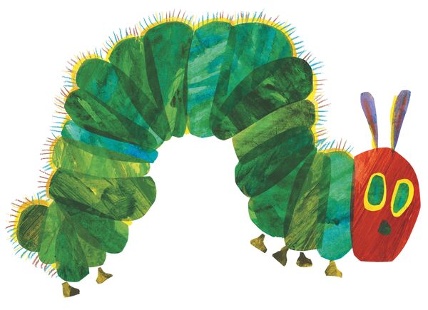 The Very Hungry Caterpillar - a colourful caterpillar