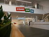Foyer entrance of the Arts Centre showing the 