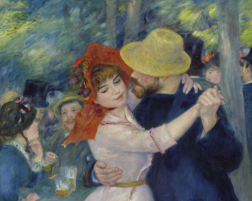 Pierre-Auguste Renoir, Dance at Bougival,1883