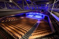 View of the interior of Butterworth Hall