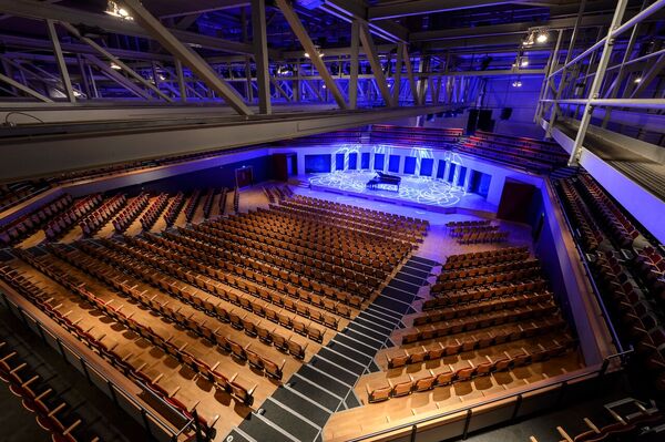 View of the interior of Butterworth Hall