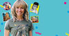 Michaela Strachan smiling surrounded by other pictures of her