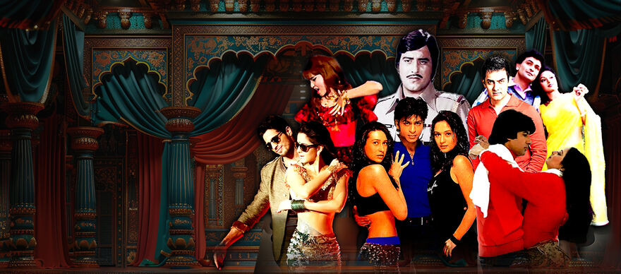 A collection of Bollywood stars through the years