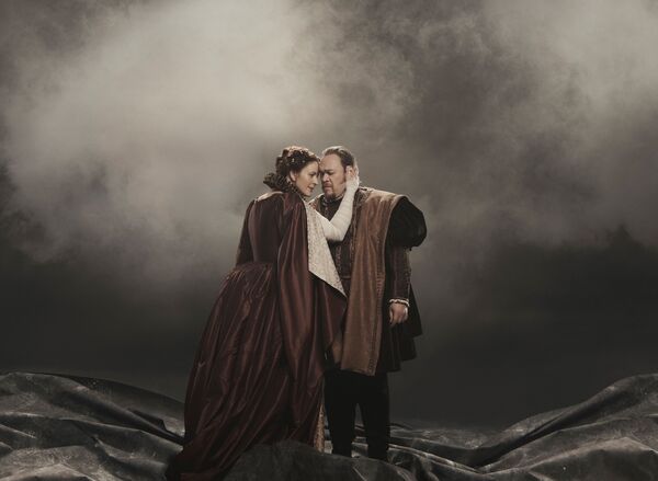 Baritone Quinn Kelsey as Macbeth and Lise Davidsen as Lady Macbeth