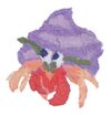 Illustration of a hermit crab