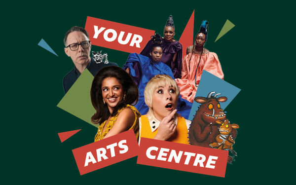 Composite Image with Reece Shearsmith, Maisie Adams, The Gruffalo's Child, Les Amazones D'Afrique and Sindhu Vee