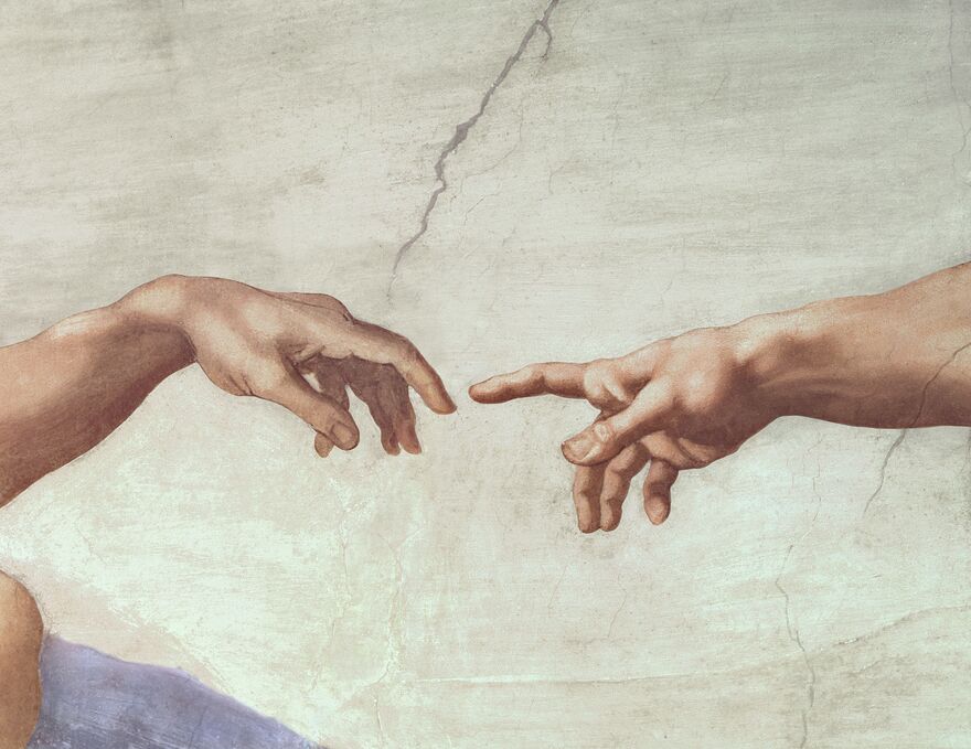 The Creation of Man, Sistine Ceiling, 1511