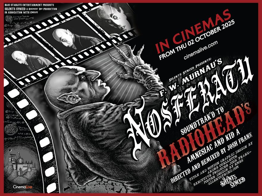 Radiohead X Nosferatu: A Symphony of Horror official poster