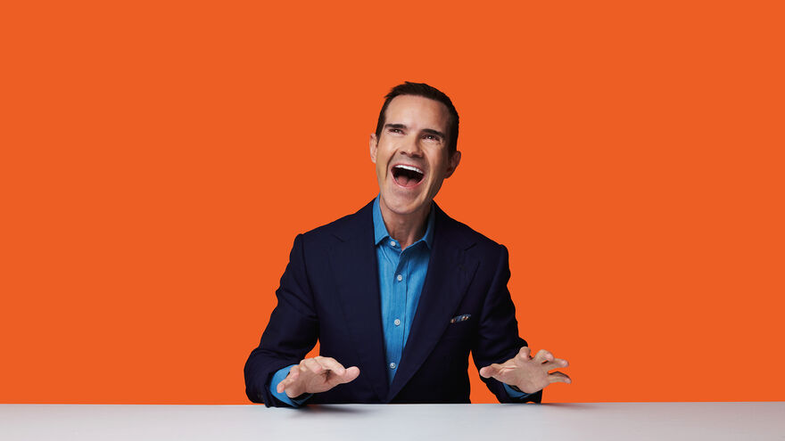 Jimmy carr laughing