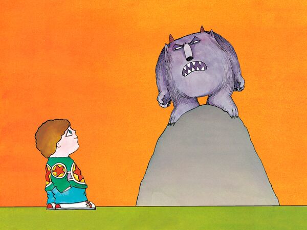 David McKee illustration from 