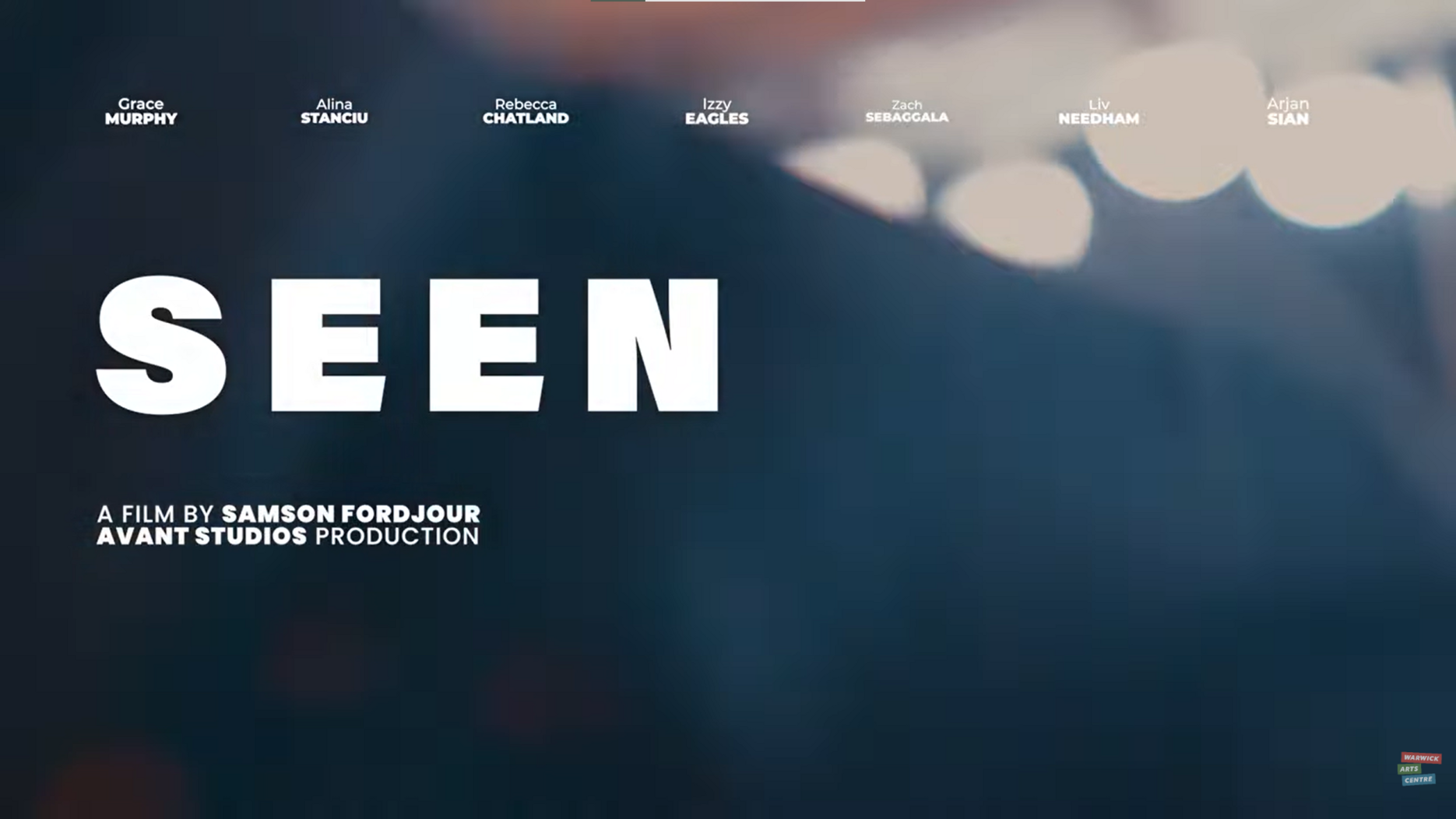 A promotional image of Youth Leadership Collective's short film 